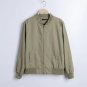 Autumn Spring Army Green Women Bomber Jacket Basic Coats Melville Tops Coat Short Basic Outwear Cool