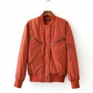 Women Casual Biker Short Baseball 2017 Military light Bomber Jackets Female Spring Autumn Outwear Re
