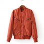 Women Casual Biker Short Baseball 2017 Military light Bomber Jackets Female Spring Autumn Outwear Re