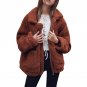 2017 Women Faux Fur Warm Coat Winter Fashion Fluffy Shaggy Plus Size Jacket Zipper Loose Cardigan Bl