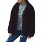2017 Women Faux Fur Warm Coat Winter Fashion Fluffy Shaggy Plus Size Jacket Zipper Loose Cardigan Bl