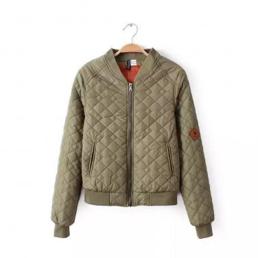 OLGITUM 2017 Bomber Jacket Women Aviator Jacket Pink Army Green Jackets Women Coat Women JK250
