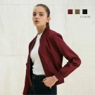 Women Basic Bomber Jackets Army Green Casual Long Sleeve Jacket Coat Zipper Chaquetas Biker Outwear 
