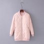 Women Padded Longline Bomber Jacket