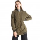 2017 winter jacket women new fashion long bomber jacket women basic coats solid splice long sleeve w