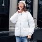 2017 Jacket Women Thick Warm Winter Windbreaker Women\'s Long Sleeve O-Neck Collar Bomber Short Jack