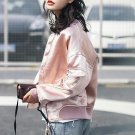Super fashion bomber jackets autumn woman personality hip hop coats long sleeve stand collar outerwe