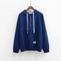 Women\'s Harajuku Spring Zipper Hooded Loose Lazy Big Windbreaker Jacket Female Cute Japanese  Bombe