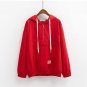 Women\'s Harajuku Spring Zipper Hooded Loose Lazy Big Windbreaker Jacket Female Cute Japanese  Bombe