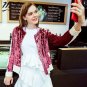 Women Bomber Jacket Velvet Coat Casual Winter Zippers Patchwork Basic Jacket Female Long Sleeve Outw