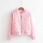 Boho Vintage Zipper baseball  Bomber Jacket Women Coat 2018 New Fashion Autumn Long Sleeve Casual Co