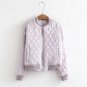 Boho Vintage Zipper baseball  Bomber Jacket Women Coat 2018 New Fashion Autumn Long Sleeve Casual Co