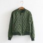 Boho Vintage Zipper baseball  Bomber Jacket Women Coat 2018 New Fashion Autumn Long Sleeve Casual Co