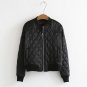 Pink Bomber Jacket Women Autumn Winter Short Jacket Coats Parkas Female Zipper Slim Basic Coatsmujer