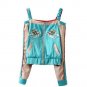 VOGUE!N New Womens Straps Cold Shoulder Premium Embroidered Sukajan Bomber Jacket Outerwear Sexy Coa