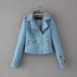 Hot sale 2017 autumn women slim fit jackets Motorcycle coat female casaco jaqueta jeans fashion outw