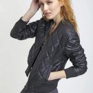 2017 New Spring Jacket Women Bomber Short Slim Pink Coat Chaquetas Mujer Veste Militaire Femme Jacke
