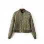 2017 New Spring Jacket Women Bomber Short Slim Pink Coat Chaquetas Mujer Veste Militaire Femme Jacke