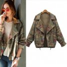 New 2018 Camouflage Jacket Women Sweetwear Bomber Jacket Female Plus Size 4xl 5xl Casual Batwing Sle