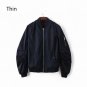 Lady Biker Bomber Long Sleeve Jacket 4 Colors S/M/L Sizes Solid Zipper Coat Women Cloths Baseball Co