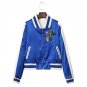 Women Bomber Jacket 2017 Autumn New Casual Cactus Flowers Embroidered Flight Female Baseball Uniform