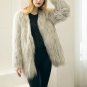 Luxury Faux Fur Coat Women Fluffy Warm Long Fur Outerwear Chic Female Autumn Winter Coats Long Mohai