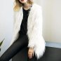 Luxury Faux Fur Coat Women Fluffy Warm Long Fur Outerwear Chic Female Autumn Winter Coats Long Mohai