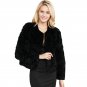 Long Sleeve Womens Luxury Fox Fur Coat Plus Size Fake Fur Jacket 2017 Winter Ladies Fluffy White Fau