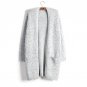 2017 Women Casual Knitted Long Cardigan Female Loose Kimono Coat Winter Warm Fashion Slim Sweater So