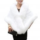 2017 Winter Sleeveless Womens Faux Fur Coat Vest Fluffy Jacket Raccoon Fur Hood Trim Poncho Fake Fur