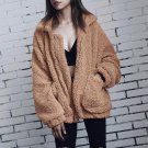 Fashion Cardigan Women Fluffy Shaggy Faux Fur Warm Winter Coat  Long Sleeve Jacket Lady Outwear Tops