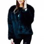 2017 Women Winter Fur Coat Long Sleeve Faux Fur Outerwear Ladies Short Jacket Fluffy Warm Overcoat f