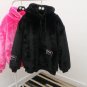 2018 Winter Pullover Coats Women All-match Letter Patch Loose Fluffy Warm Hooded Windbreaker Hoodies