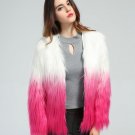Faux Fur Coat Women Winter Jacket New Fashion Casual Long Sleeve Outwear Fluffy Thick Warm Coats Hai