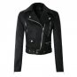 2018 New Autumn Winter Women Mortocycle Soft Suede Faux Leather Jackets Lady Fashion Matte Biker Zip