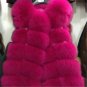 Plus Size Autumn Winter Fur Vest Luxury Chic Hairy Faux Fur Coat Women Thick Warm Sleeveless Jacket 