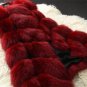 Plus Size Autumn Winter Fur Vest Luxury Chic Hairy Faux Fur Coat Women Thick Warm Sleeveless Jacket 