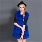 Plus Size Autumn Winter Fur Vest Luxury Chic Hairy Faux Fur Coat Women Thick Warm Sleeveless Jacket 