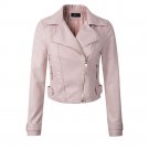 New Fashion Hot 2018 Autumn Winter Women Street Motorcycle Soft Faux Leather Jackets Ladies PU Outer