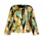 KANCOOLD Fur Fluffy Natural color mixing Hairy long sleeve faux fur jacket Autumn winter outerwear g