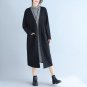Women Loose Cardigan Long Jacket Coat 2017 Autumn Winter Long Sleeve Jacket Female Casual Soild Coat