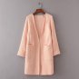 Sweaters Women Winter Coat Fashion Autumn Knitted Long Sleeve Jumper With Pockets Loose Long Cardiga