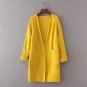 Sweaters Women Winter Coat Fashion Autumn Knitted Long Sleeve Jumper With Pockets Loose Long Cardiga