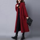 Fashion Women 2017 Autumn Cardigans Split Long Open Stitch Jacket Fashion Twist Pattern Outwear Wint