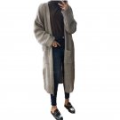 Winter Women 2017 Knitted Sweater Jumper Casual Loose Long Tops Cardigan Spring Female Oversized Poc