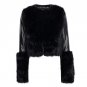 Womens Coat Motorcycle Leather Faux Fur Outwear Cardigan Plus Size 5XL Slim