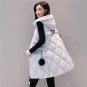 2017 Fashion Autumn Winter Vest Slim Hooded Warm Women Jacket Long Cardigan Casual Coat Plus Size Fe