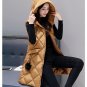 2017 Fashion Autumn Winter Vest Slim Hooded Warm Women Jacket Long Cardigan Casual Coat Plus Size Fe