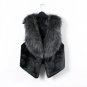 Autumn Winter Vest Faux Fur Vest Jacket Coat Women Cardigan Open Front Waistcoat Vests Loose Casual