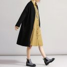 2017 Autumn Women Long Sleeve Solid V-neck Single Breasted Long Cardigan Tops Jacket Winter Casual B